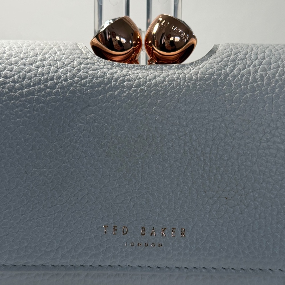 NWT Ted Baker Muscovy Bobble Matinee Textured Leather Wallet - Picture 3 of 10
